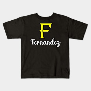 I'm A Fernandez ,Fernandez Surname, Fernandez Second Name Kids T-Shirt